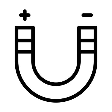 Ferrofluid Vector Kalın Hat Kişisel ve Ticari Kullanım Simgesi