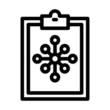 Kişisel ve ticari kullanım için Pano Vektör Kalın Çizgi Simgesi