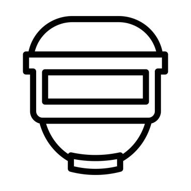 Kişisel ve ticari kullanım için Başlık Vektörü Kalın Çizgi Simgesi