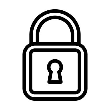 Kişisel ve Ticari Kullanım İçin Özel Vektör Kalın Çizgi Simgesi