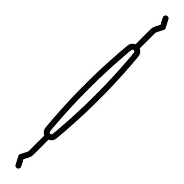 Kişisel ve ticari kullanım için Kazı Vektörü Kalın Çizgi Simgesi