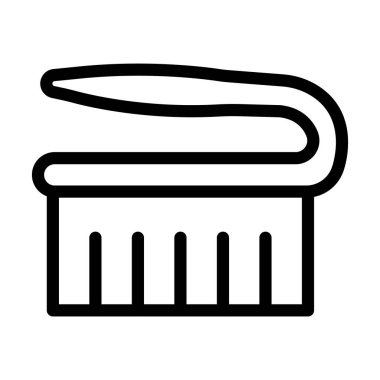 Kişisel ve ticari kullanım için Kalın çizgi simgesini fırçala