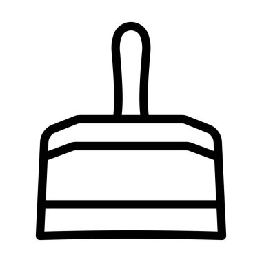 Faraş Vektörü Kalın Çizgi Kişisel ve Ticari Kullanım Simgesi