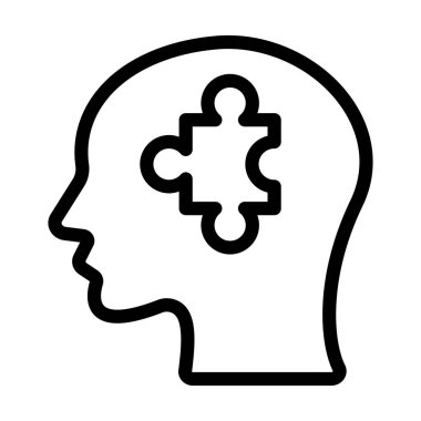 Kişisel ve Ticari Kullanım İçin Davranış Becerileri Kalın Çizgi Simgesi