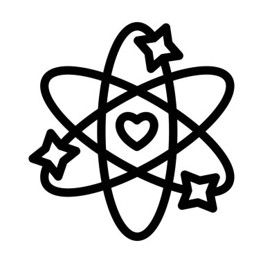 Kişisel ve Ticari Kullanım İçin Temel Değerler Kalın Çizgi Simgesi