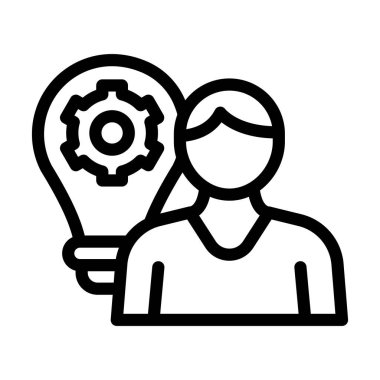 Kişisel ve Ticari Kullanım İçin Planlama Yetenekleri Kalın Çizgi Simgesi