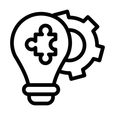 Kişisel ve ticari kullanım için Vektör Kalın Çizgi Simgesi Çözülmesi Sorunu