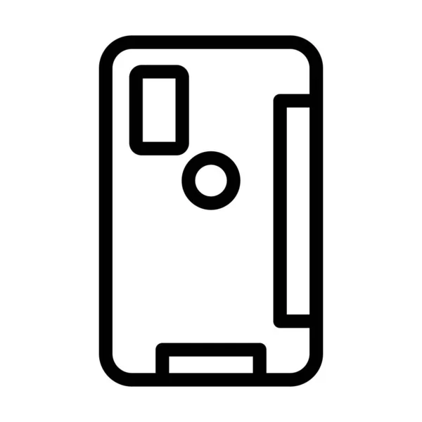 Icono Línea Gruesa Del Vector Caja Del Teléfono Para Uso — Archivo Imágenes Vectoriales