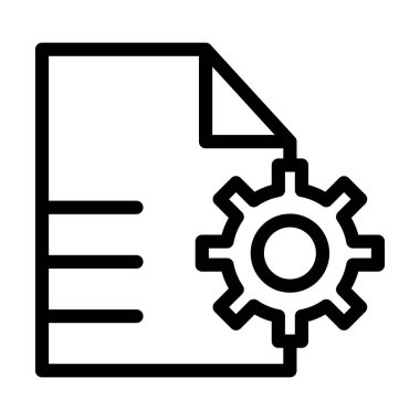 Kişisel ve ticari kullanım için İçerik Yönetimi Kalın Çizgi Simgesi