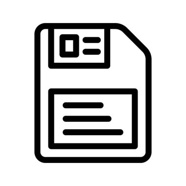 Vektör Kalın Çizgi Simgesini Kişisel ve Ticari Kullanım İçin Kaydet