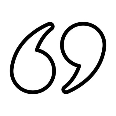 Kişisel ve ticari kullanım için Vektör Kalın Çizgi Simgesi