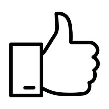 Kişisel ve ticari kullanım için Vektör Kalın Çizgi Simgesi gibi