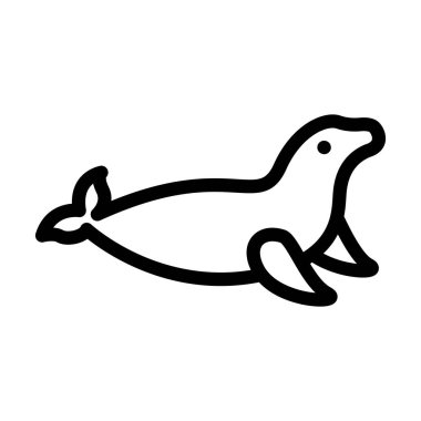 Kişisel ve ticari kullanım için Kalın Satır Simgesini Mühürle