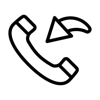 Kişisel ve ticari kullanım için gelen vektör kalınlığı çizgisi simgesi