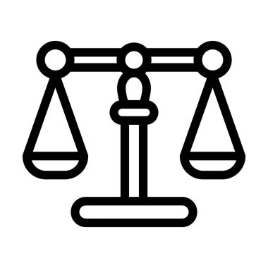 Kişisel ve ticari kullanım için Vektör Kalın Çizgi Simgesini Ölçekle