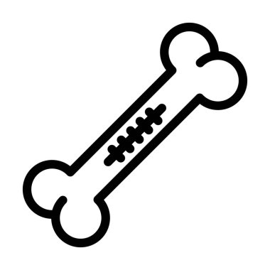 Kişisel ve Ticari Kullanım İçin Ortopedik Vektör Kalın Çizgi Simgesi