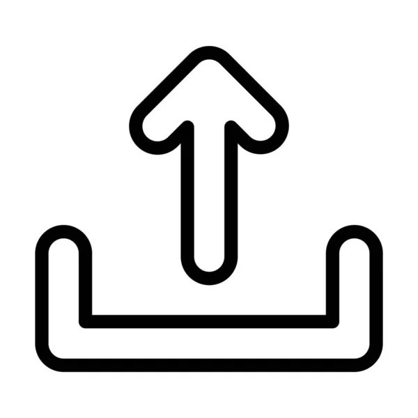 Vector Thick Line Icon Für Den Persönlichen Und Kommerziellen Gebrauch — Stockvektor