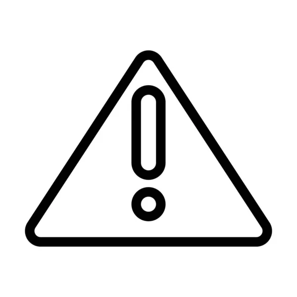 Error Vector Thick Line Icon Für Den Persönlichen Und Kommerziellen — Stockvektor