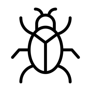 Kişisel ve ticari kullanım için Hata Vektörü Kalın Çizgi Simgesi