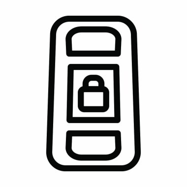 Kişisel ve Ticari Kullanım İçin Anahtarsız Vector Kalın Çizgi Simgesi