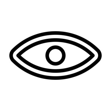 Kişisel ve ticari kullanım için Vektör Kalın Çizgi Simgesini Göster