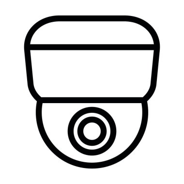 Kişisel ve ticari kullanım için CCCTV Vector Kalın Hat Simgesi