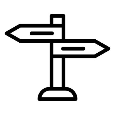 Kişisel ve Ticari Kullanım için İmza Vektörü Kalın Çizgi Simgesi