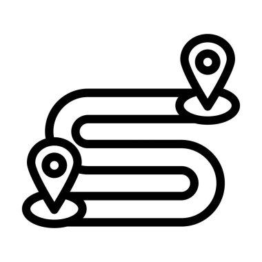 Kişisel ve ticari kullanım için hedef Vector Kalın Çizgi Simgesi