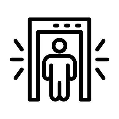 Kişisel ve ticari kullanım için Detektif Vektör Kalın Çizgi Simgesi