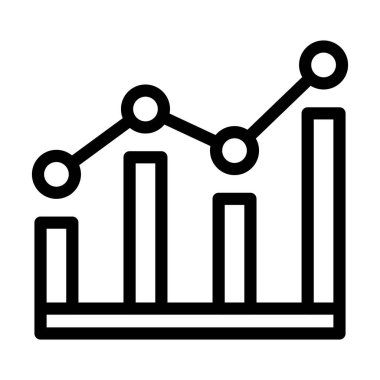 Kişisel ve ticari kullanım için Ticaret Vektörü Kalın Çizgi Simgesi