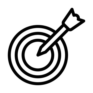 Kişisel ve ticari kullanım için Niche Piyasa Menkul Kıymetler Borsası Kalın Çizgi Simgesi