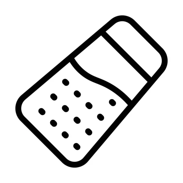 Salt Vector Thick Line Icon Für Den Persönlichen Und Kommerziellen — Stockvektor