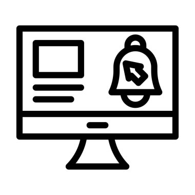 Kişisel ve Ticari Kullanım İçin Üyelik Vektörü Kalın Çizgi Simgesi