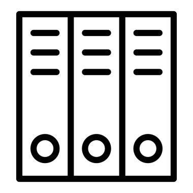 Kişisel ve ticari kullanım için Bağlayıcı Vektör Kalın Çizgi Simgesi