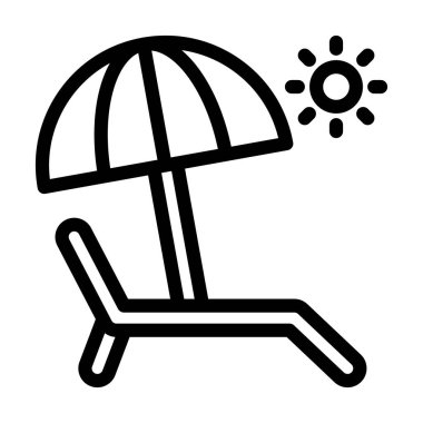 Kişisel ve ticari kullanım için Tatil Vektörü Kalın Çizgi Simgesi