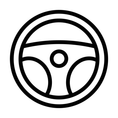 Direksiyon Vektörü Kalın Çizgi Kişisel ve Ticari Kullanım Simgesi