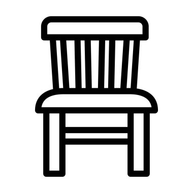 Kişisel ve ticari kullanım için Kürsü Vektörü Kalın Çizgi Simgesi