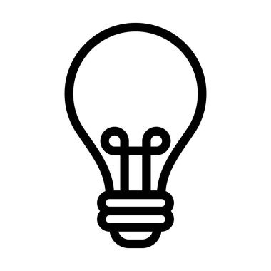 Lamba Vektörü Kalın Çizgi Kişisel ve Ticari Kullanım Simgesi