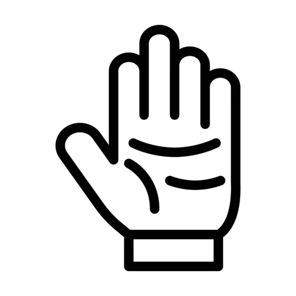 Hand Vector Thick Line Icon Für Den Persönlichen Und Kommerziellen — Stockvektor