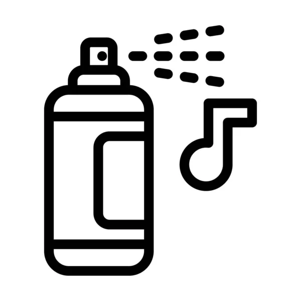 Spray Vector Thick Line Icono Para Uso Personal Comercial — Vector de stock