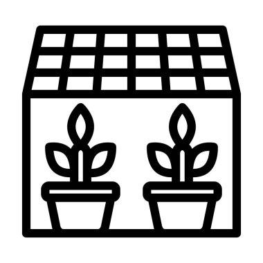 Sera Vektörü Kalın Çizgi Kişisel ve Ticari Kullanım Simgesi