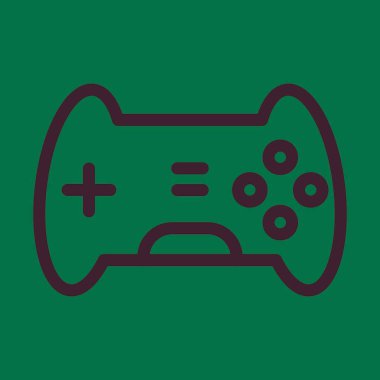 Kişisel ve ticari kullanım için Denetleyici Vektör Kalın Çizgi Simgesi