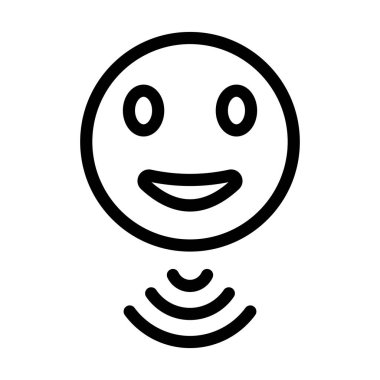 Kişisel ve ticari kullanım için Vektör Kalın Çizgi Simgesinden Konuş