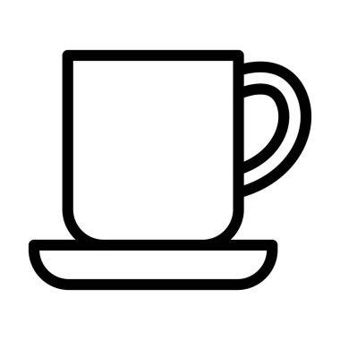 Kişisel ve ticari kullanım için Kap Vektörü Kalın Çizgi Simgesi