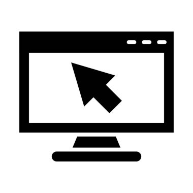 Kişisel ve ticari kullanım için Web Portal Vektör Kabartma Simgesi