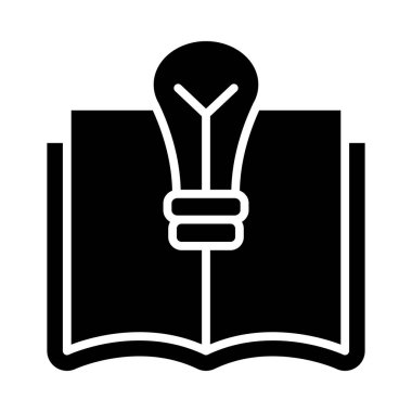 Kişisel ve ticari kullanım için Bilgi Vektörü Glyph Simgesi