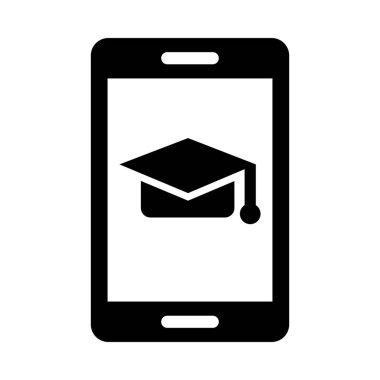 Kişisel ve Ticari Kullanım İçin Eğitim Uygulaması Vektör Sembolü