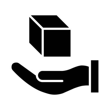 Kişisel ve Ticari Kullanım İçin Ürün Vektörü Glyph Simgesi