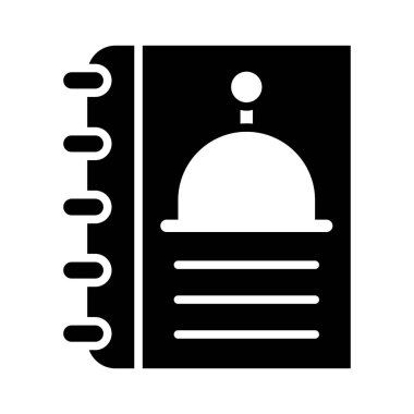 Kişisel ve Ticari Kullanım İçin Menü Vektörü Kabartma Simgesi