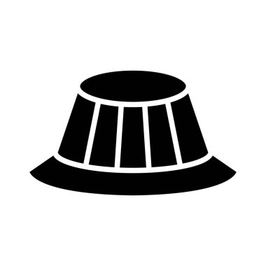 Kişisel ve ticari kullanım için Şapka Vektörü Kabartma Simgesi